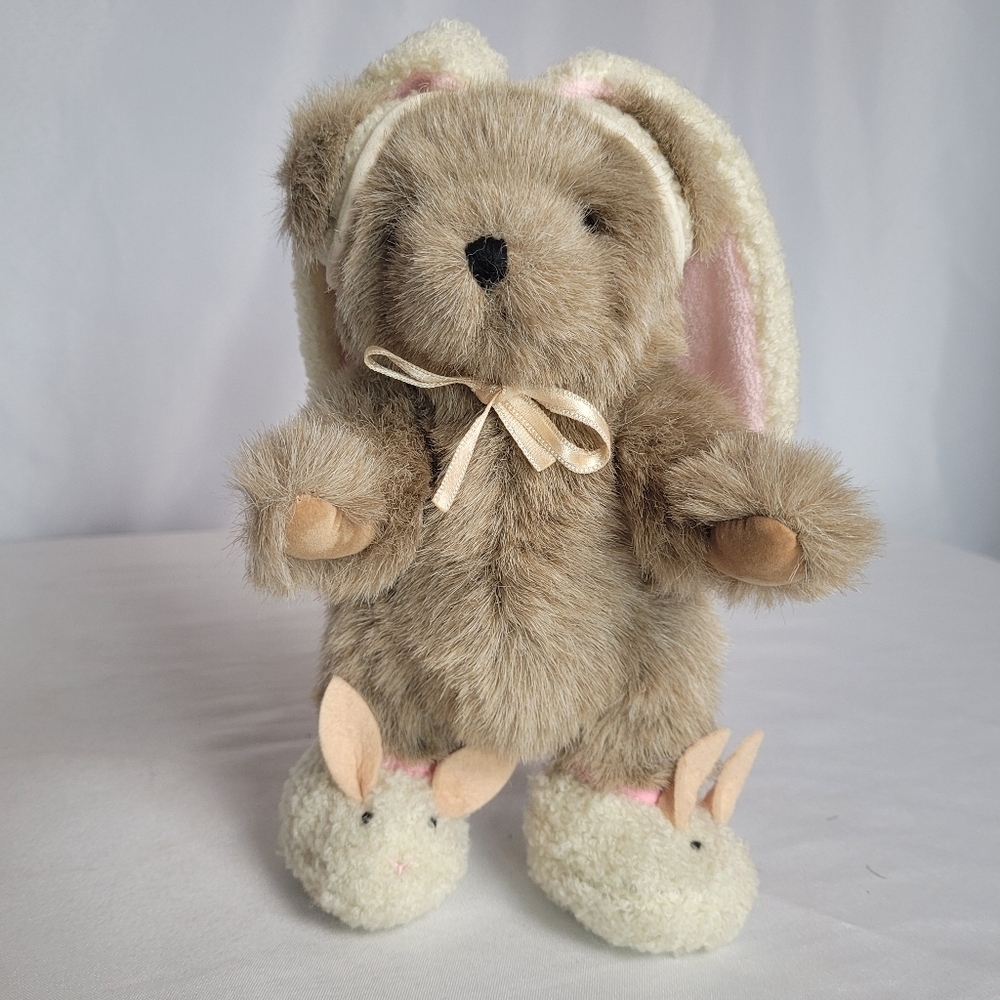 Vintage House Of Llyod Bunny Bear Jointed Plush Stuffed Animal 9" 1995